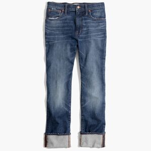 Madewell high-rise slim boy jeans size 28